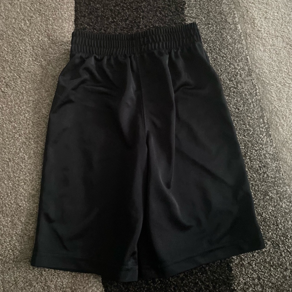 Pro player black toddler shorts